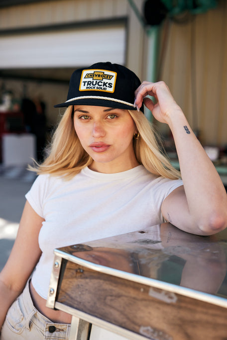 Cappello Trucker Chevrolet Chevy Trucks Mimetico Verde – Regolabile Stile Vintage 80s/90s - Foto 1