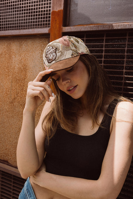 American Needle Smokey Bear Floral Chintz National Park Archibald Hat Snapback Archibald Hat – California | American Needle Headwear main image 2