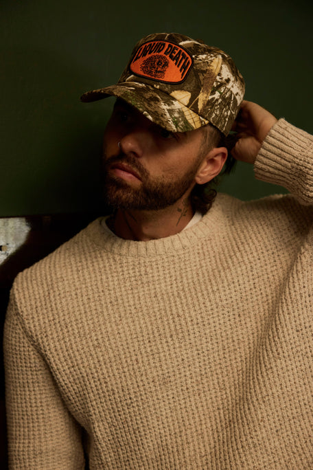 Camo Roscoe Hat – Liquid Death | American Needle Headwear