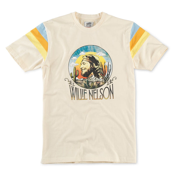 Sunset Tshirt – Willie Nelson | American Needle Headwear