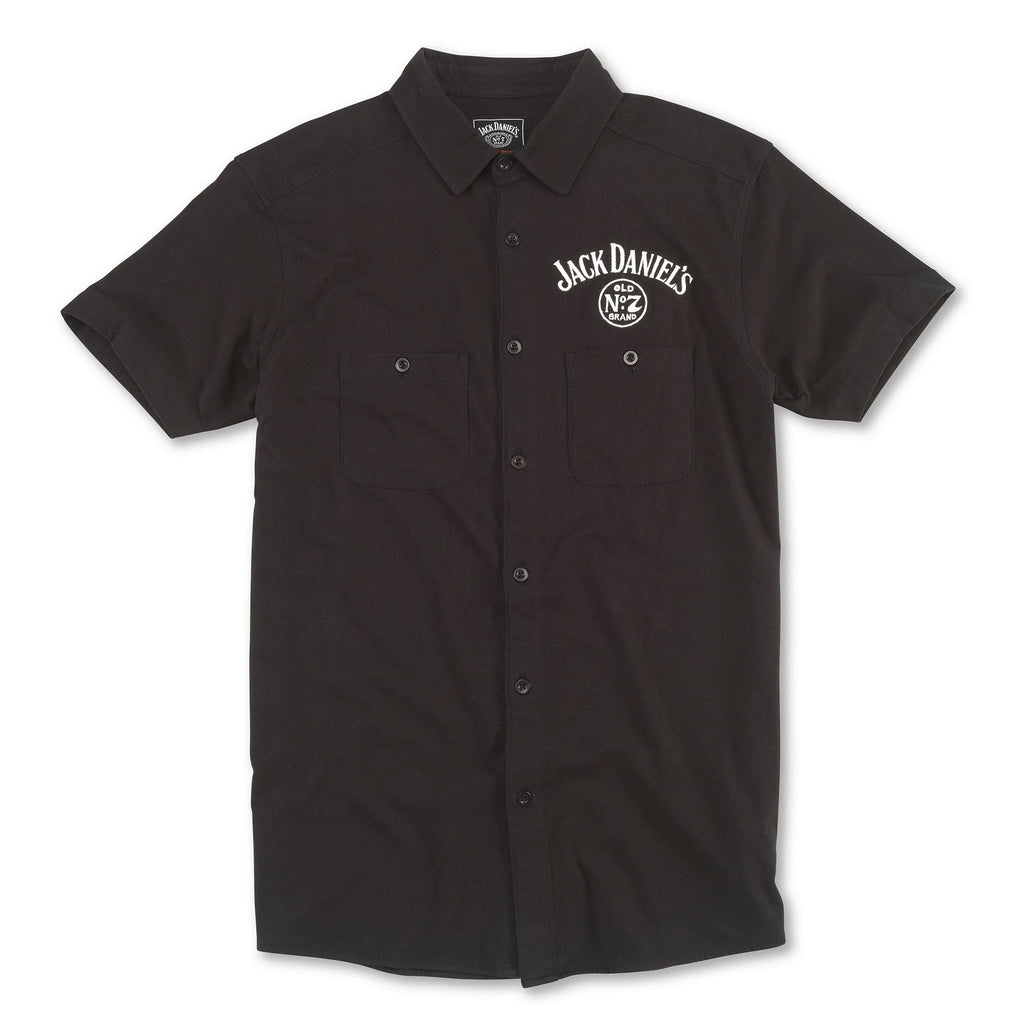 Brew Master Button Up Short Sleeve Shirt Jack Daniel's | American Needle Headwear Brew Master Button Up Short Sleeve Shirt Jack Daniel's | American Needle Headwear