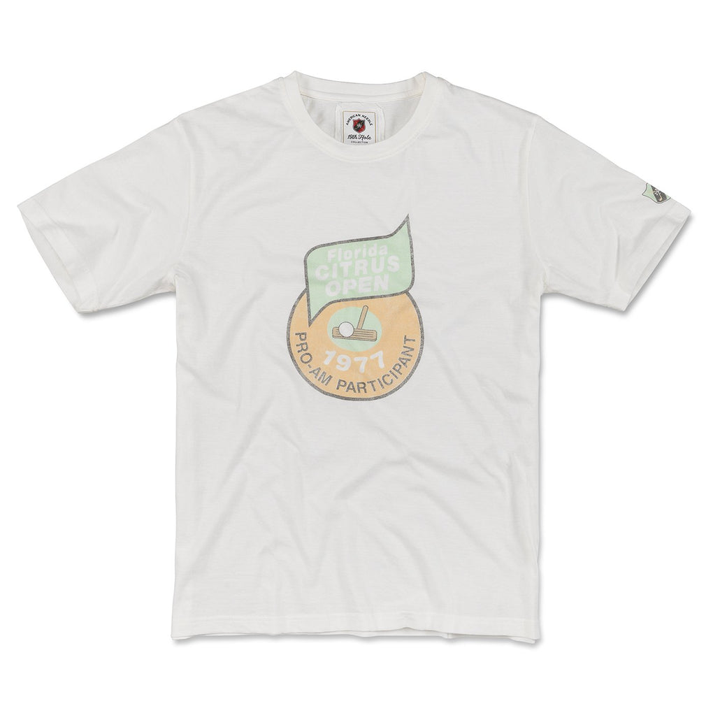 Vintage Fade Brass Tacks 2 Tshirt – Florida Citrus Open | American