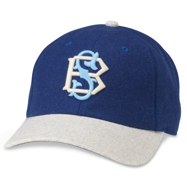 American Needle Negro League Baseball St. Louis Stars Royal Archive Legend  Hat