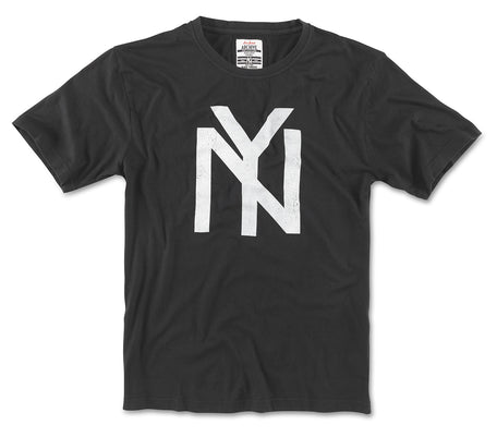 American Needle New York Black Yankees Logo Black T-Shirt