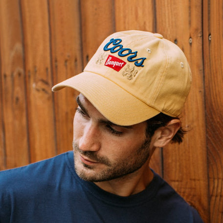 Chapeau Khaki réglable coors Banquet Logo de bière | FR Chapeau Khaki réglable coors Banquet Logo de bière | FR